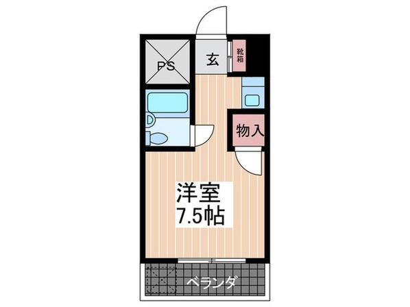 南千田柴崎ビルの物件間取画像